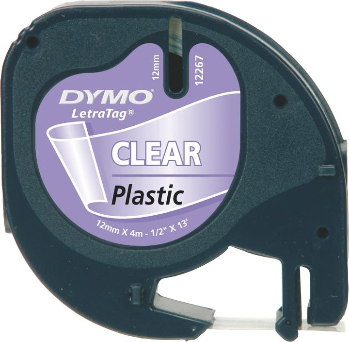 Actual product image Dymo Writing tape LetraTag (1.20 cm, Black)
