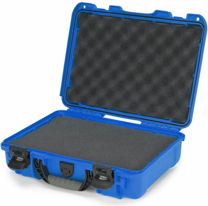 Nanuk Mallette plastique 910 - avec mousse Bleu (Étui pour accessoires de caméra, 8.20 l)