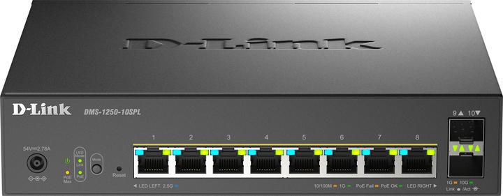 Actual product image D-Link DMS-1250-10SPL (10 Ports)