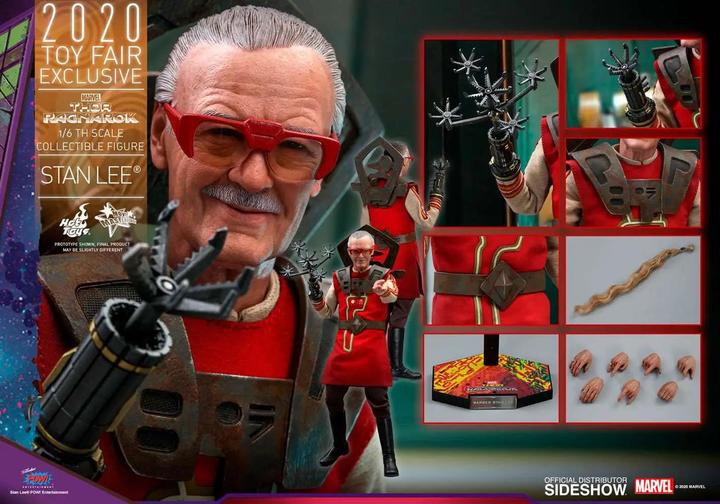 Produktbild Hot Toys Thor Ragnarok “Stan Lee” 2020 Toy Fair Exclusive 1/6 Actionfigur