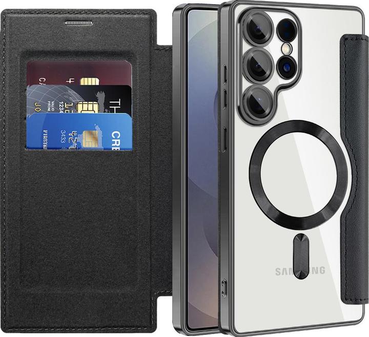 Produktbild Techsuit - SmartMag Book Case - Samsung Galaxy S25 Ultra - Black (Samsung Galaxy S25 Ultra)