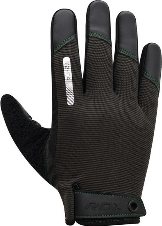Actual product image Rdx Gym Training Gloves T2 Full Army Green-M (M)