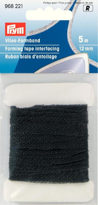 Image du produit Prym Bande de moulage en non-tissé, anthracite 12 mm x 5 m