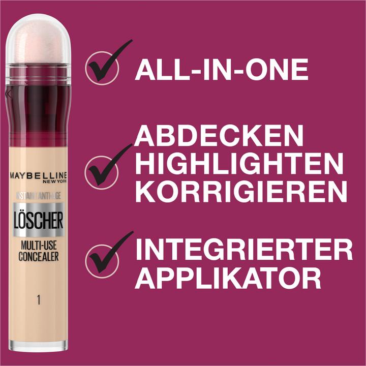 Actual product image Maybelline New York Instant Anti Age Effect (0 Ivory)
