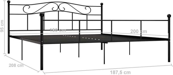 Produktbild VidaXL Barnett (180 x 200 cm)