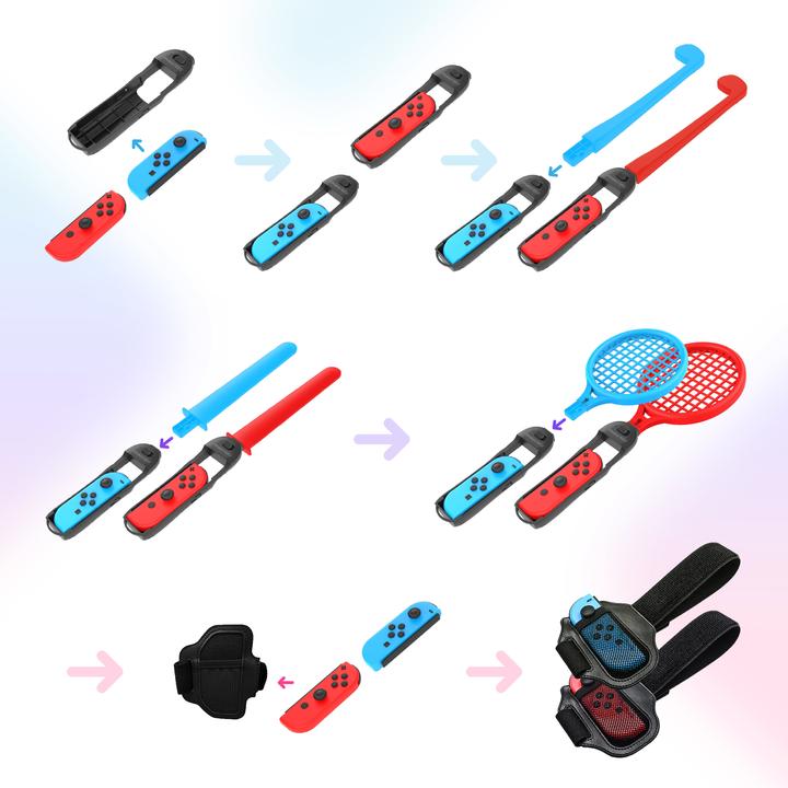 Produktbild Oniverse 12 in 1 kit - Switch Sports Accessories (Switch)