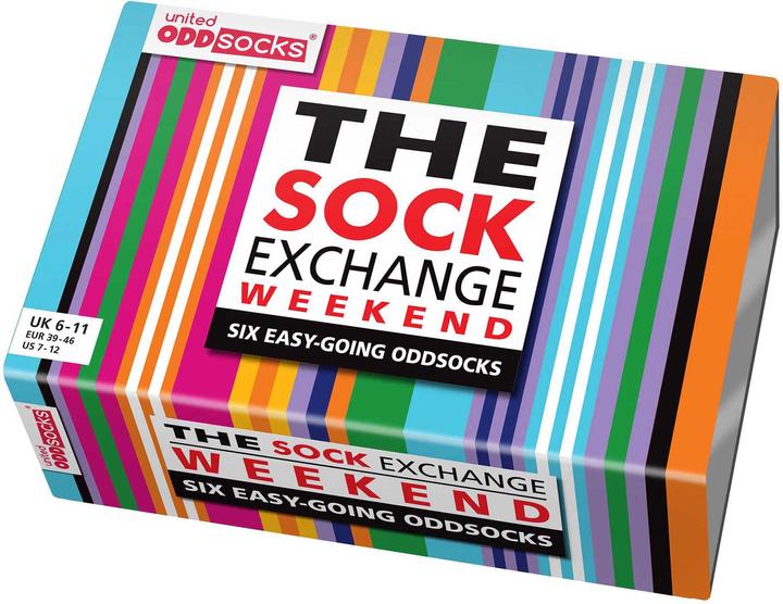 Produktbild United Oddsocks The Sock Exchange Weekend (3er Pack, 39 - 46)
