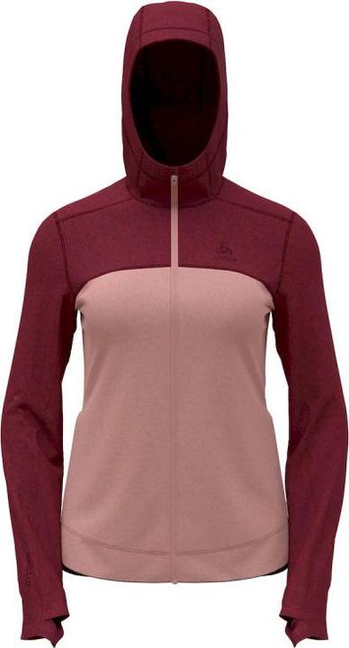 Immagine prodotto Odlo Felpa a strato medio con cappuccio e zip integrale PERFORMANCE WOO (XS)