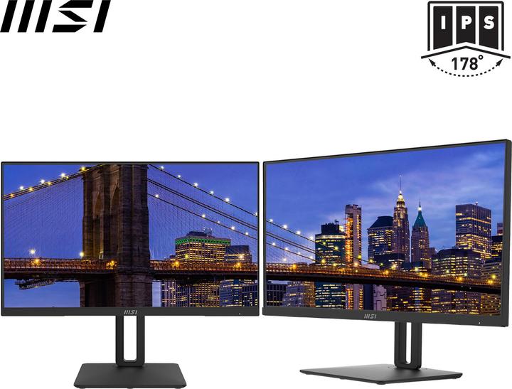 Actual product image MSI PRO MP242APDE (1920 x 1080 pixels, 23.80")