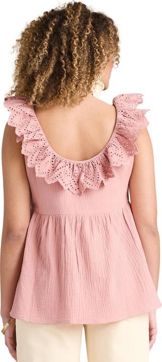 Produktbild Envie de Fraise Musselinbluse mit Lochstickereien für Schwangerschaft und Stillzeit (32)