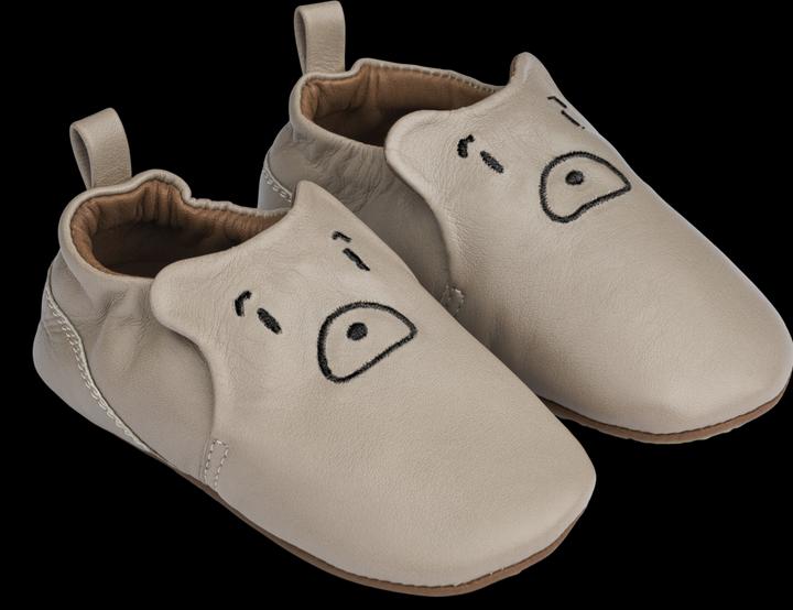 Immagine prodotto Liewood Pantofole in pelle / Fringuelli Eliot con faccia d'orso Mist (18)