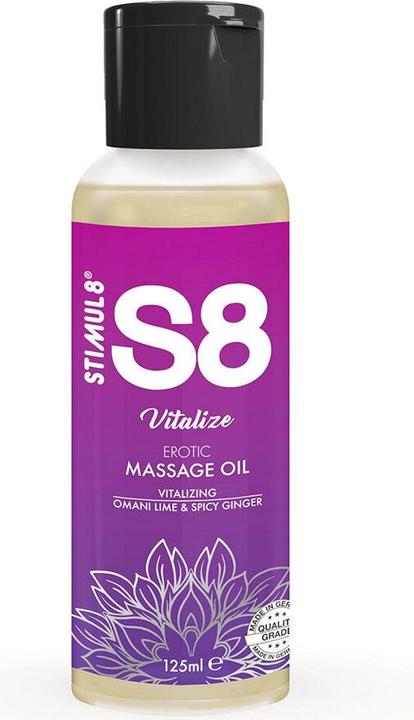 Image du produit Stimul8 S8 Huile de massage 125ml (125 ml)