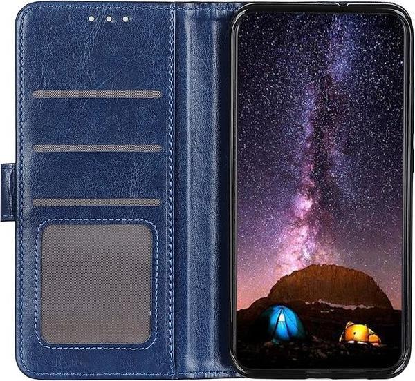 Actual product image MU Classic Crazy Horse Leather Bookcover Series (Xiaomi Mi 10i, Mi 10 Pro)