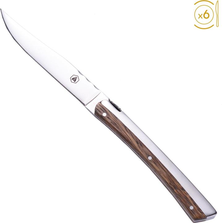 Produktbild Laguiole STEAK KNIVES IN BOX 6 Stück (6 Stück, Messer)