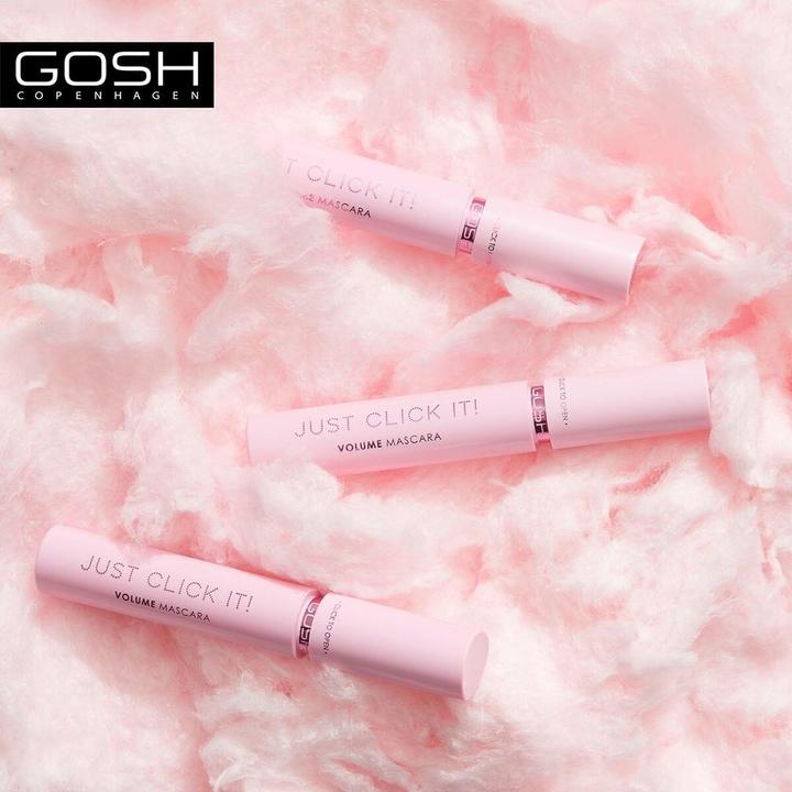 Actual product image Gosh JUST CLICK IT! volume mascara 10 ml (001 - Extreme Black)
