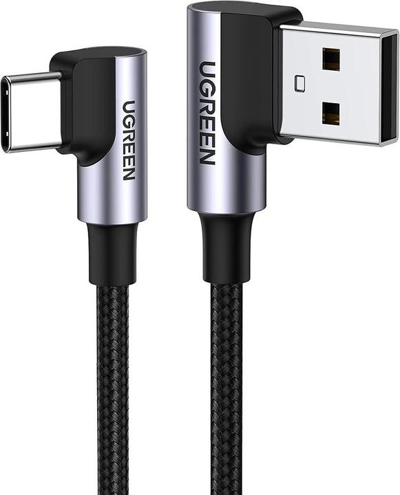 Actual product image Ugreen Right Angle USB C Quick Charging Cable (0.50 m, USB 2.0)
