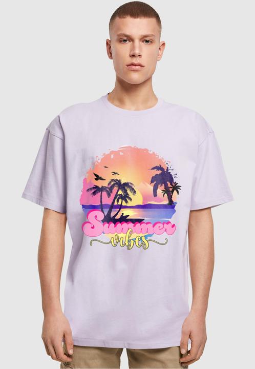 Image du produit Merchcode Summer Vibes Sunset Heavy Oversized Tee - 117175 (XS)