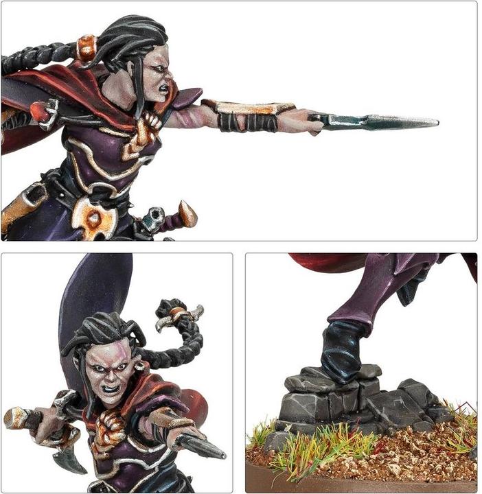 Actual product image Games Workshop Warhammer AoS - Daughters of Khaine Maleneth Witchblade (Plastic)