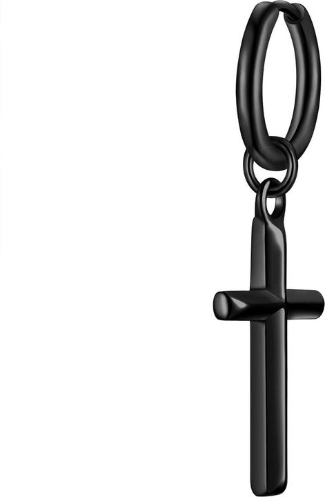 Image du produit True Rebels Créoles hommes croix - 36748 (Acier inoxydable)
