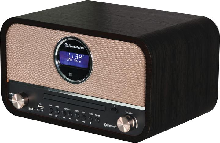 Produktbild Roadstar Retro-Radios sind USB (DAB+, FM, Bluetooth)