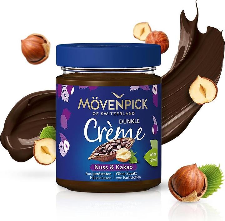 Produktbild Mövenpick Dunkle Crème Nuss & Kakao (540 g)