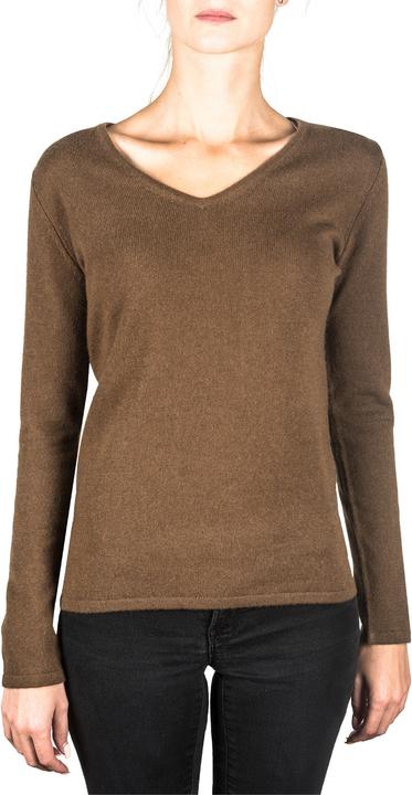 Cash-Mere Kaschmir V-Ausschnitt Pullover (XXL)