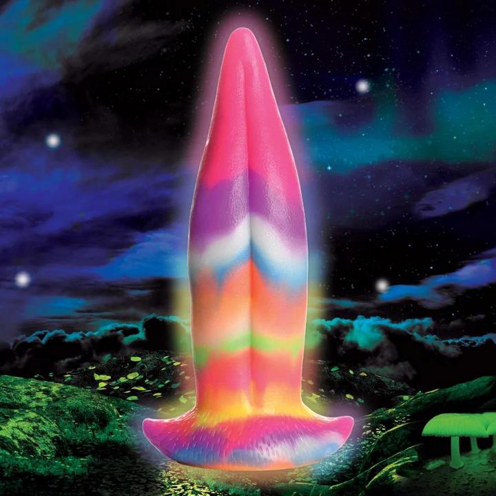Produktbild Creature Cocks Glowinthedark Unicorn Tongue Dildo