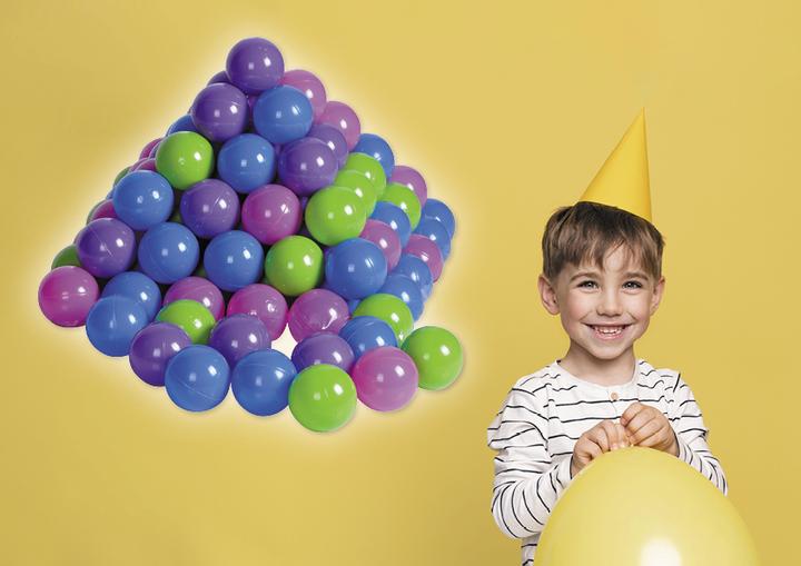 Actual product image Knorrtoys Bälleset ca. Ø6 cm - 100 balls/softcolor