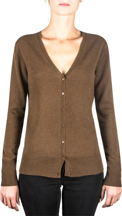 Cash-Mere Kaschmir Cardigan V-Ausschnitt