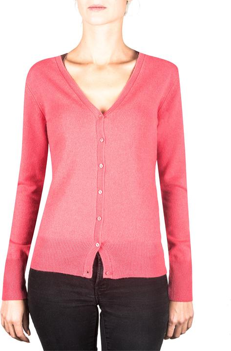 Cash-Mere Kaschmir Cardigan V-Ausschnitt