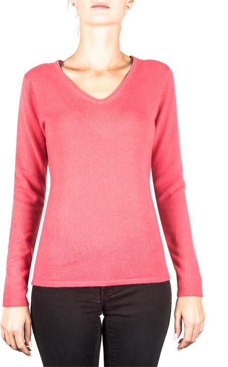 Cash-Mere Kaschmir V-Ausschnitt Pullover