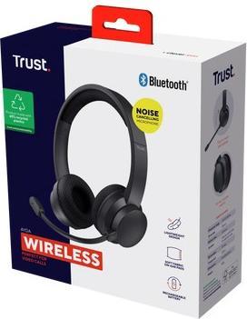 Image du produit Trust AYDA USB-ENC PC Headset (Filaire, Sans fil, USB-C)