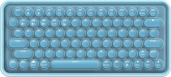 Produktbild Rapoo Mechanische Multimodus Tastatur Ralemo Pre 5, DE-Layout, Blau (DE, Kabellos)