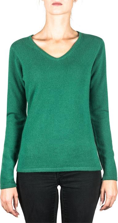Cash-Mere Kaschmir V-Ausschnitt Pullover (XS)