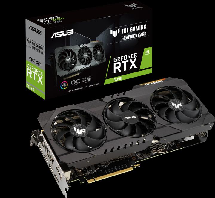 Actual product image ASUS GeForce TUF RTX 3090 O24G Gaming (24 GB)
