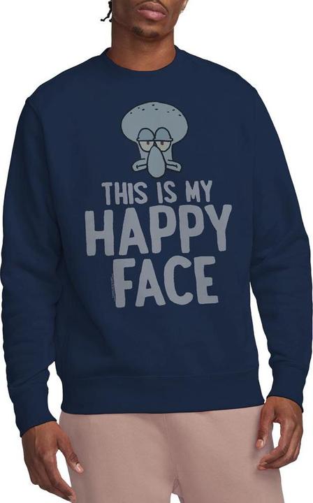 Immagine prodotto Spongebob Squarepants Felpa Faccia Felice Adulto Unisex (L)
