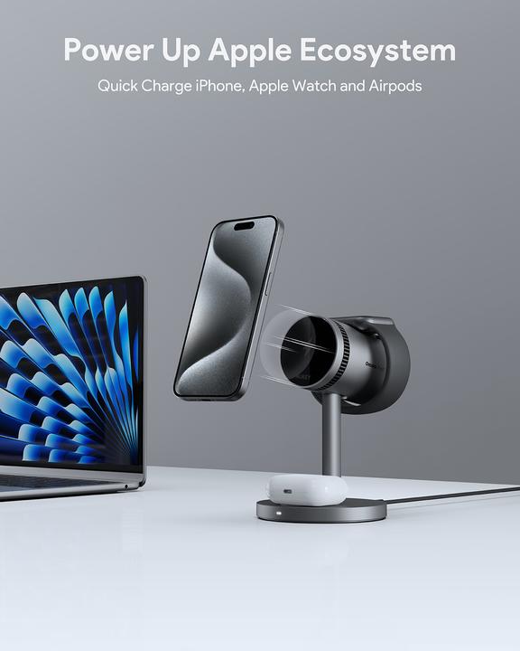 Produktbild Aukey MagFusion 3-in-1 Pro (15 W)