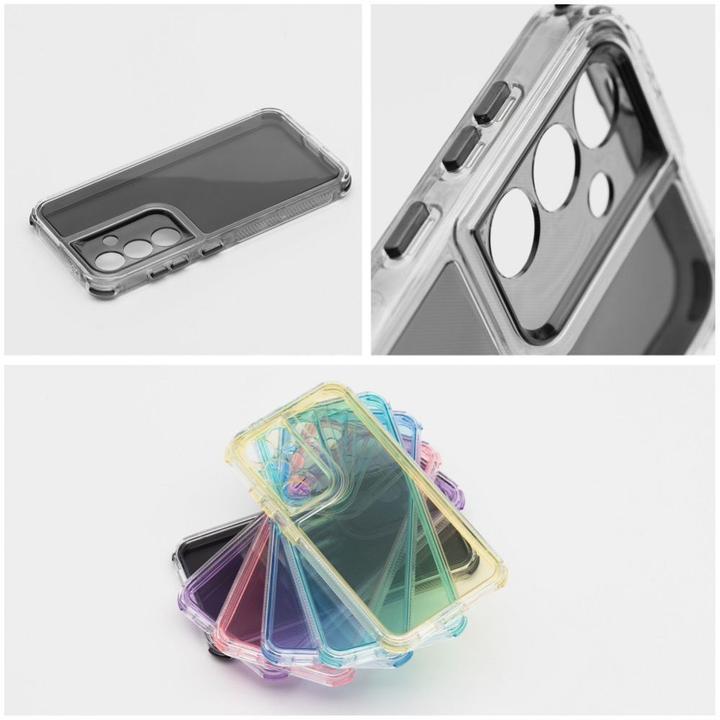 Produktbild OEM Back panel cover MATRIX CLEAR Case for SAMSUNG S24 Ultra black (Samsung Galaxy S24 Ultra)