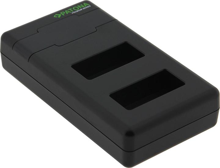 Immagine prodotto Patona Caricabatterie doppio Premium Canon LP-E17 (Caricabatterie per fotocamere)