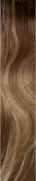Balmain Fill-In Silk Bond Human Hair NaturalStraight 40cm 6G.8G Ombré Dark Gold Blonde Ombré, 25 Stk. (6G.8G Ombré Dark Gold Blonde, 40 cm)