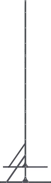 Produktbild VidaXL Metallzaunpanel Anthrazit Metall Gross Muster Aussen Metallzaun