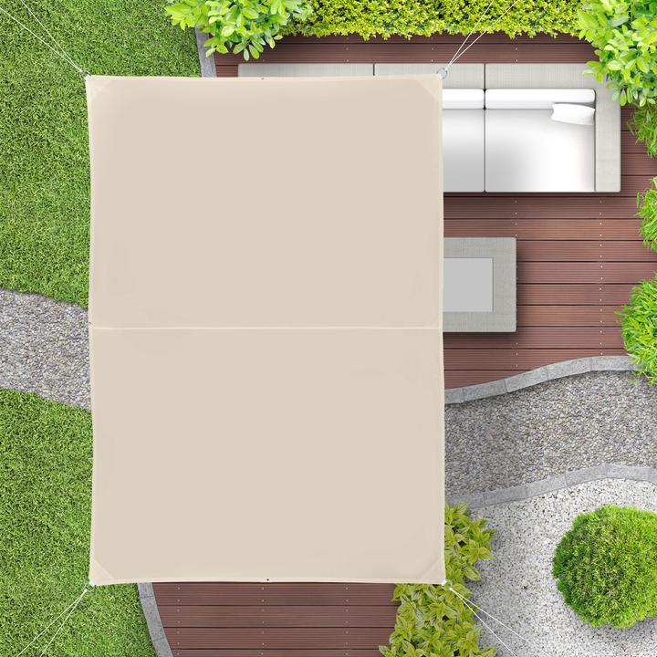 Image du produit Relaxdays Sonnensegel (400 x 200 x 0,5 cm)
