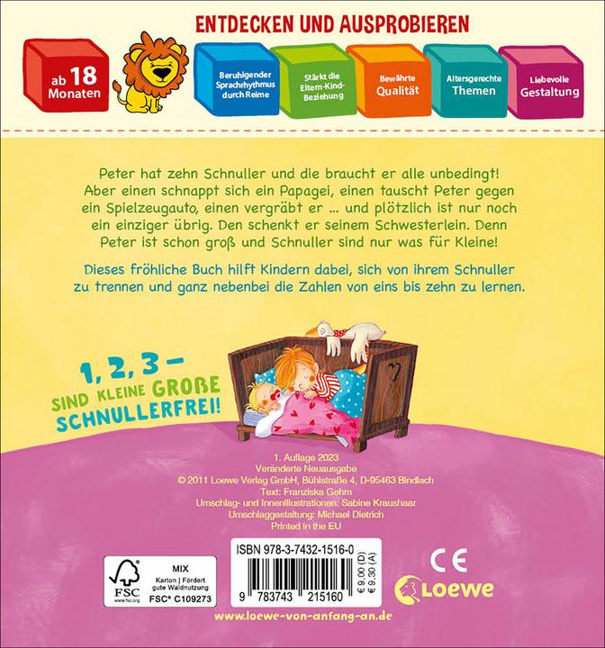 Produktbild Schnuller sind nur was für Kleine! (Deutsch, Franziska Gehm, 2023)