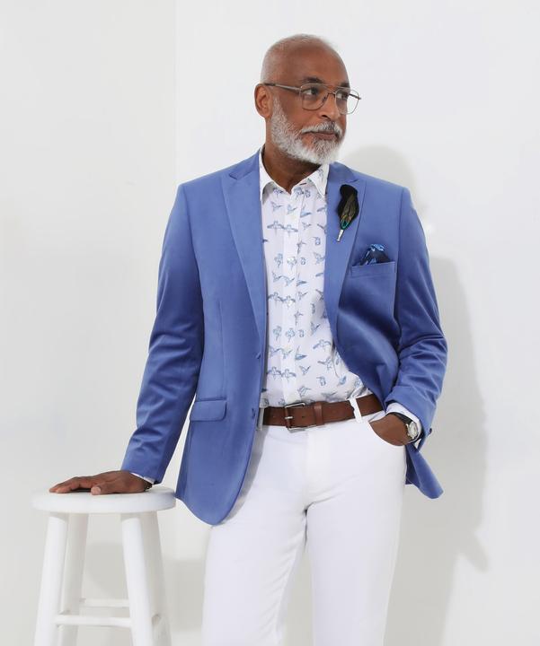 Actual product image Joe Browns Cornflower Lightweight Velvet Blazer (Frequency band 38 (2600 MHz))
