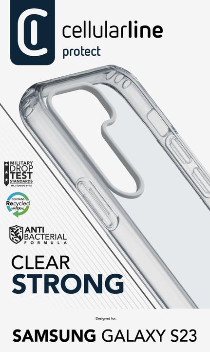 Produktbild Cellularline Hard Case Clear Duo (Samsung Galaxy S23+)