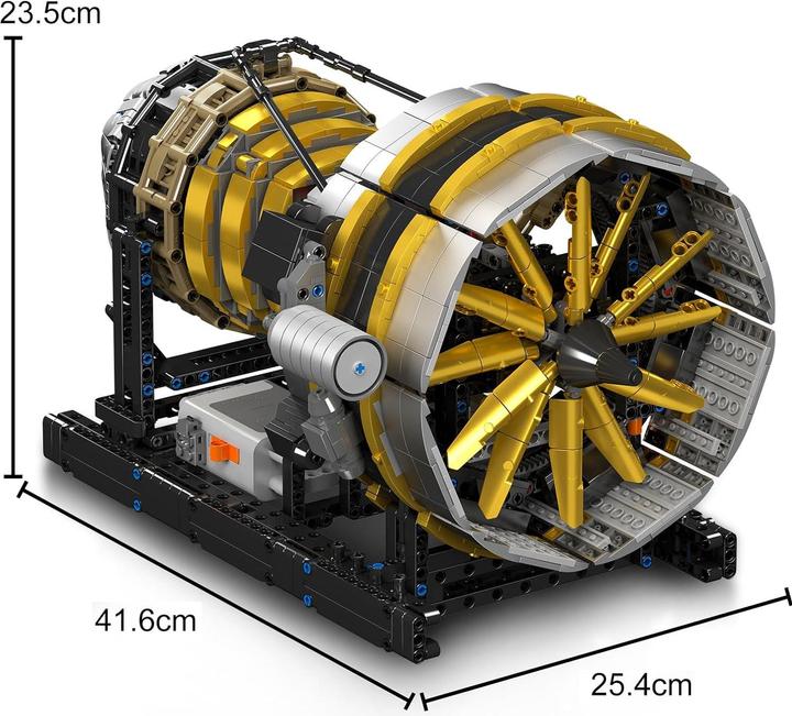 Actual product image Mould King Aeroplane Turbine