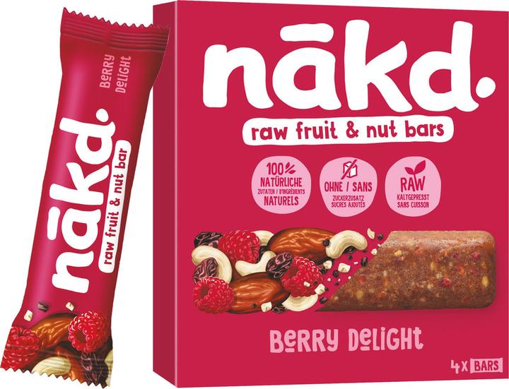 Actual product image Nakd Bars (4 pcs., 140 g)