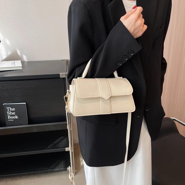 Immagine prodotto Only-Bags.Store Borsa a tracolla in pelle Pu - Borse a tracolla Vintage Borsa sottobraccio Square Satchel
