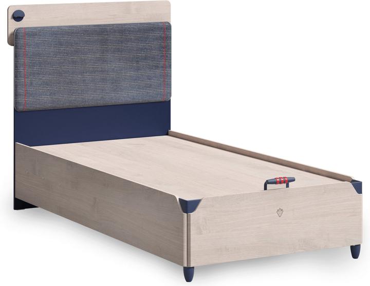 Image du produit Cilek Lit Trio Line avec espace de rangement 100x200cm (100 x 200 cm)