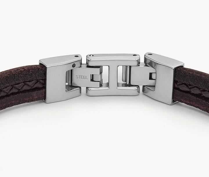 Produktbild Fossil Jewelry Armband (21.30 cm, Edelstahl, Leder)